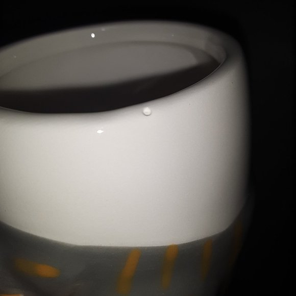 Kitty Cat Planter with Bamboo Saucer NWOT - Picture 5 of 5